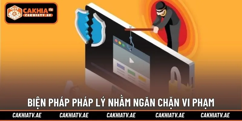 Biện pháp pháp lý nhằm ngăn chặn vi phạm bản quyền 